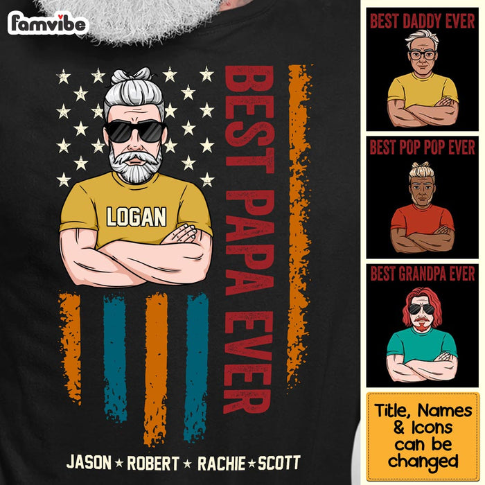 Personalized Gift For Grandpa Shirt - Hoodie - Sweatshirt 24215 1