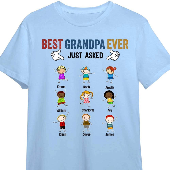 Personalized Gift For Grandpa Shirt - Hoodie - Sweatshirt 24216 1