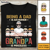 Personalized Being A Papa Is Priceless Shirt - Hoodie - Sweatshirt 24217 thumb 1