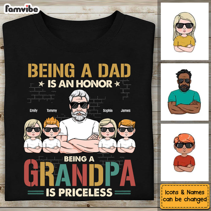 Personalized Being A Papa Is Priceless Shirt - Hoodie - Sweatshirt 24217 1