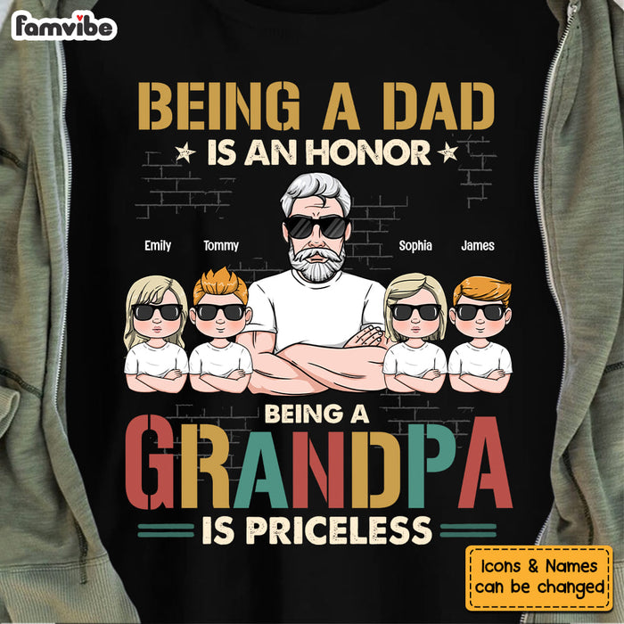 Personalized Being A Papa Is Priceless Shirt - Hoodie - Sweatshirt 24217 1