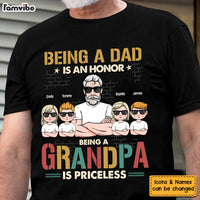 Personalized Being A Papa Is Priceless Shirt - Hoodie - Sweatshirt 24217 thumb 1