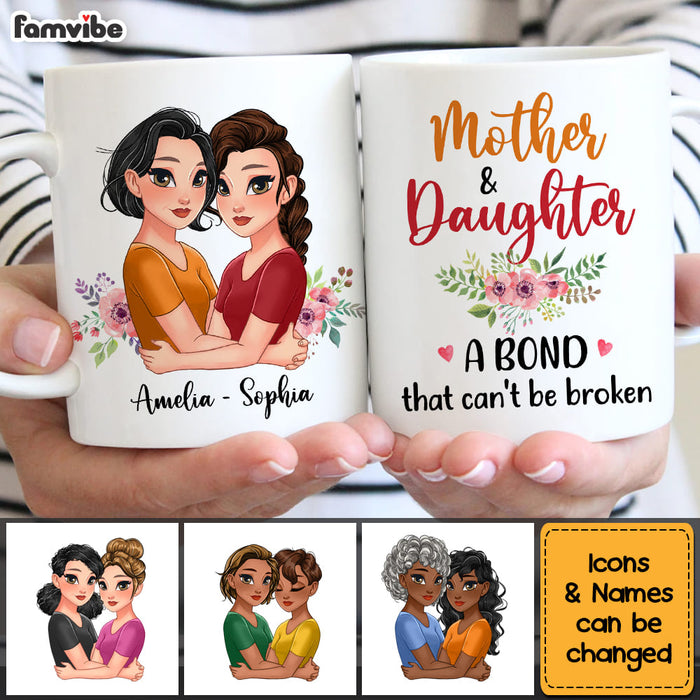 Personalized Mother and Daughter Mug 24219 1
