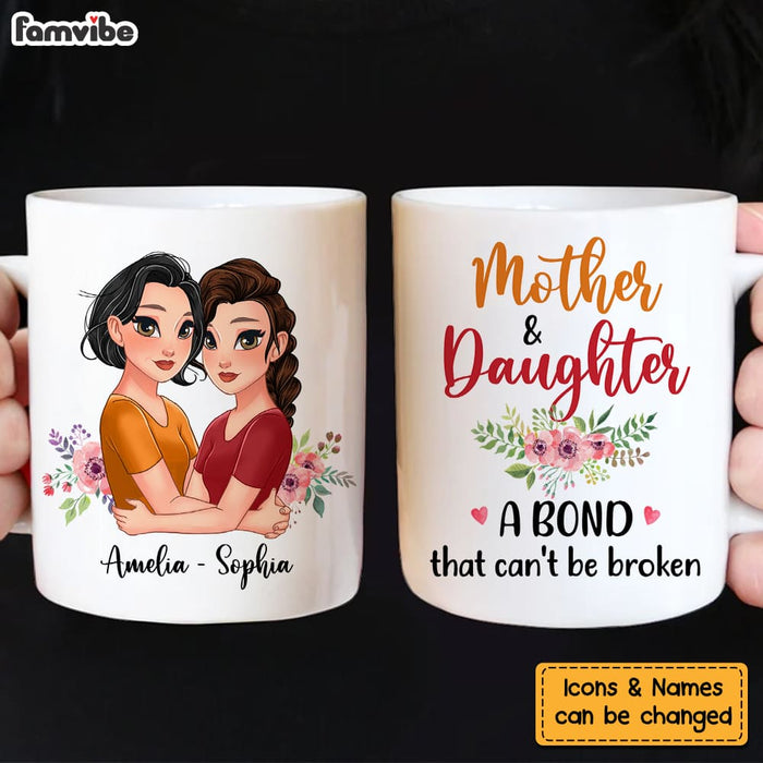 Personalized Mother and Daughter Mug 24219 1