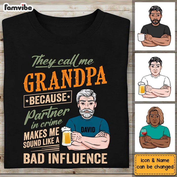 Personalized They Call Me Grandpa Shirt - Hoodie - Sweatshirt 24220 1