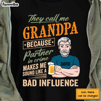 Personalized They Call Me Grandpa Shirt - Hoodie - Sweatshirt 24220 thumb 1