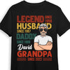 Personalized Gift For Grandpa Legend Shirt - Hoodie - Sweatshirt 24223 1