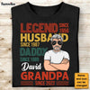 Personalized Gift For Grandpa Legend Shirt - Hoodie - Sweatshirt 24223 1