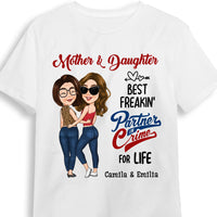 Personalized Gift Mother And Daughter Partner In Crime Shirt - Hoodie - Sweatshirt 24226 thumb 1