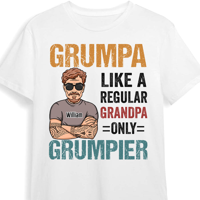 Personalized Grumpa Shirt - Hoodie - Sweatshirt 24235 1