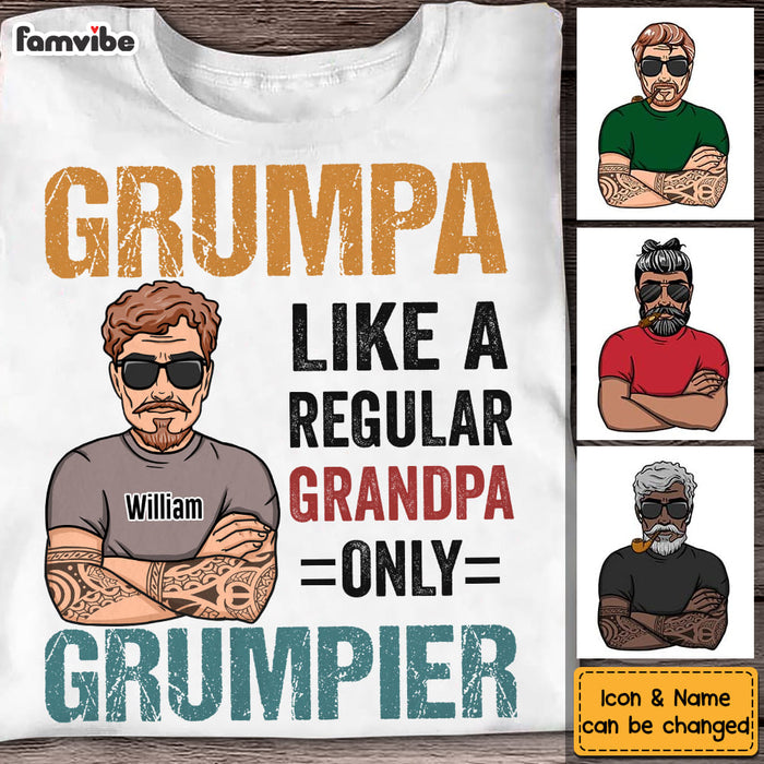 Personalized Grumpa Shirt - Hoodie - Sweatshirt 24235 1