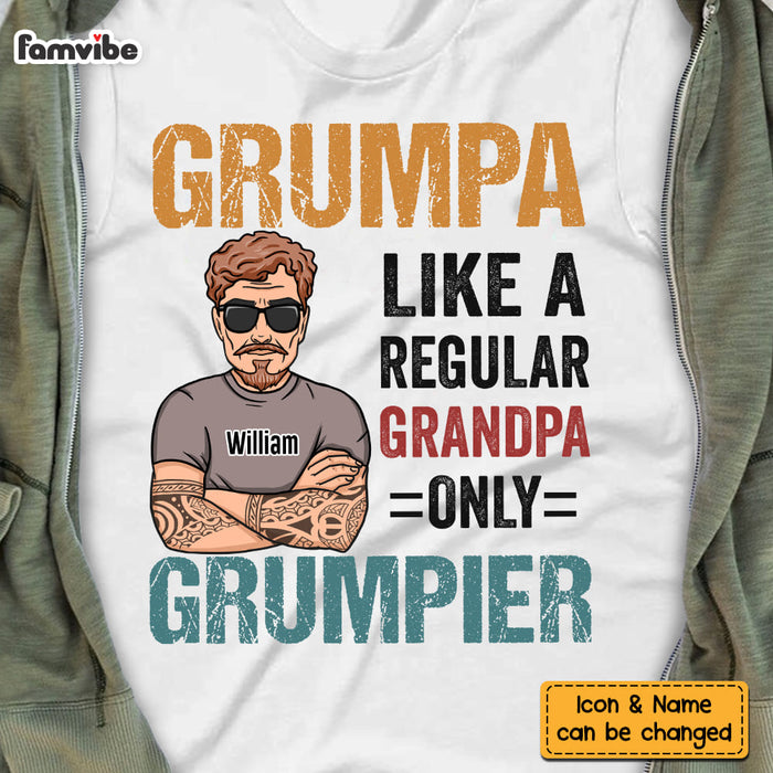 Personalized Grumpa Shirt - Hoodie - Sweatshirt 24235 1