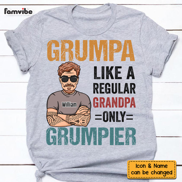 Personalized Grumpa Shirt - Hoodie - Sweatshirt 24235 1