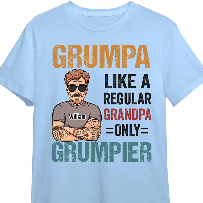 Personalized Grumpa Shirt - Hoodie - Sweatshirt 24235 1