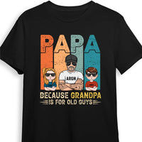 Personalized Gift Grandpa & Grandkids Shirt - Hoodie - Sweatshirt 24237 thumb 1