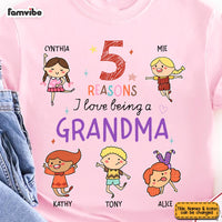 Personalized Gift For Grandma Reasons Love Being Shirt - Hoodie - Sweatshirt 24241 thumb 1