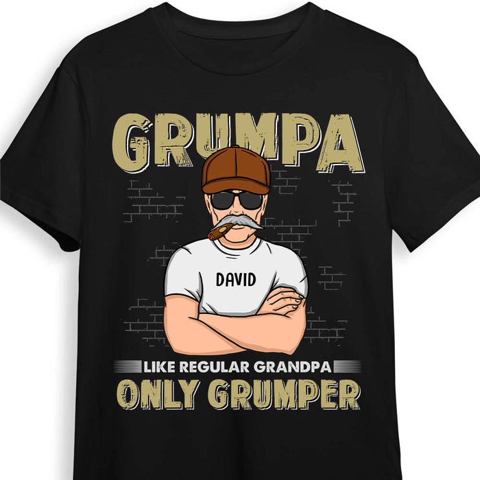 Personalized Gift For Grandpa Grumpa Grumper Shirt - Hoodie - Sweatshirt 24242 1