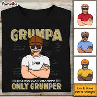 Personalized Gift For Grandpa Grumpa Grumper Shirt - Hoodie - Sweatshirt 24242 thumb 1