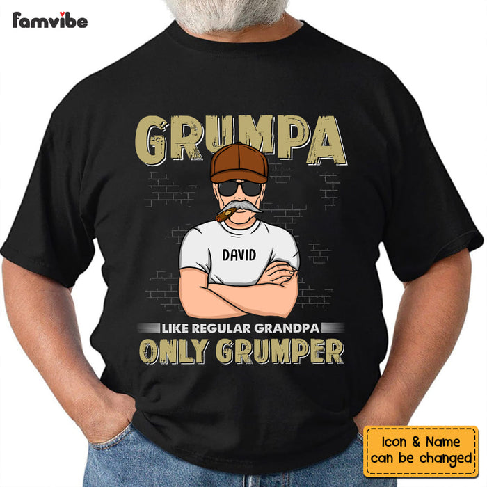 Personalized Gift For Grandpa Grumpa Grumper Shirt - Hoodie - Sweatshirt 24242 1