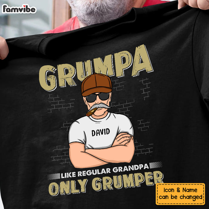 Personalized Gift For Grandpa Grumpa Grumper Shirt - Hoodie - Sweatshirt 24242 1