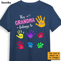 Personalized Gift For Grandma This Grandma Belongs To Shirt - Hoodie - Sweatshirt 24244 thumb 1