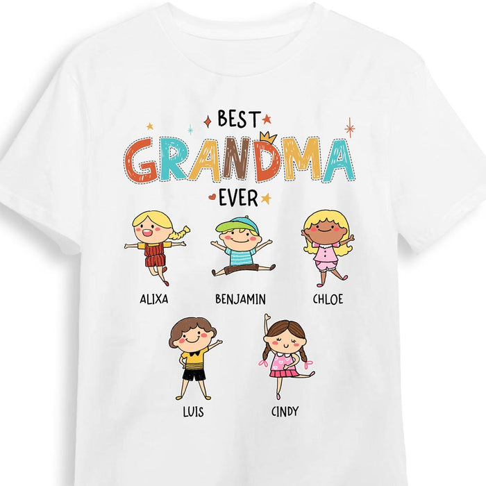 Personalized Gift For Grandma Shirt - Hoodie - Sweatshirt 24245 1