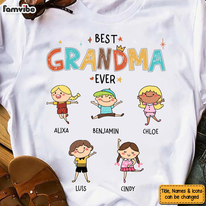Personalized Gift For Grandma Shirt - Hoodie - Sweatshirt 24245 1