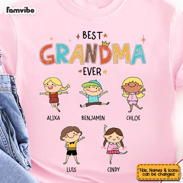 Personalized Gift For Grandma Shirt - Hoodie - Sweatshirt 24245 1