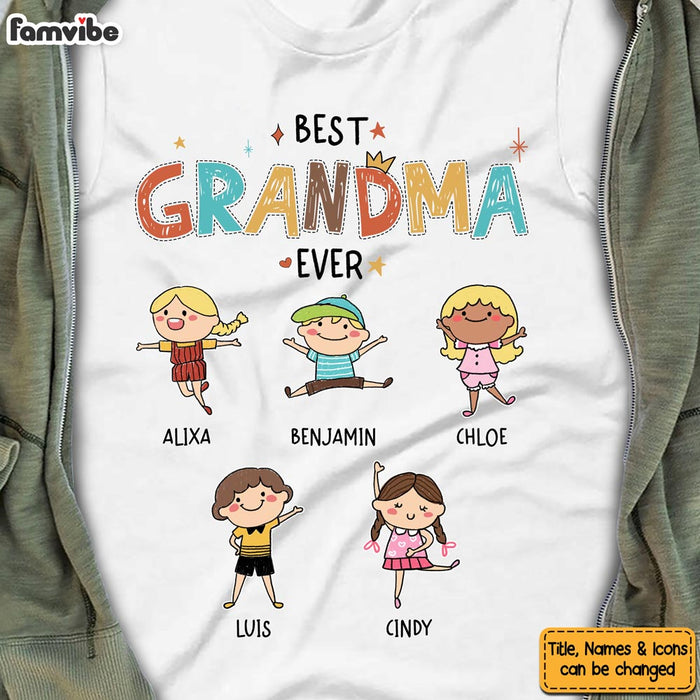 Personalized Gift For Grandma Shirt - Hoodie - Sweatshirt 24245 1