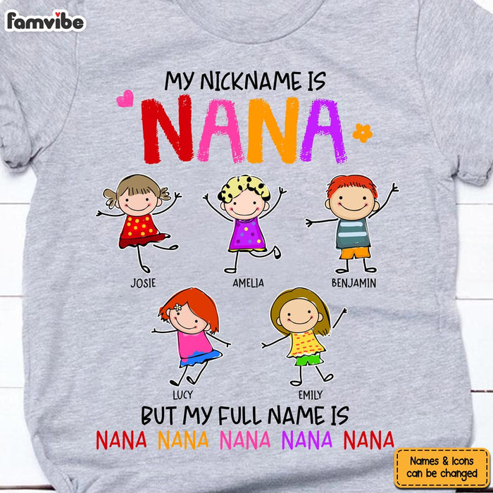 Personalized Nana Funny Shirt - Hoodie - Sweatshirt 24257 1