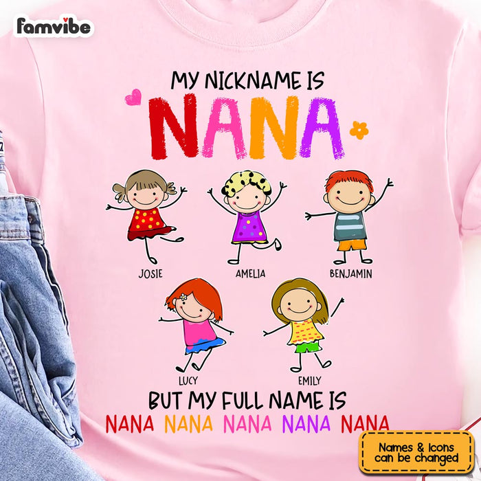 Personalized Nana Funny Shirt - Hoodie - Sweatshirt 24257 1