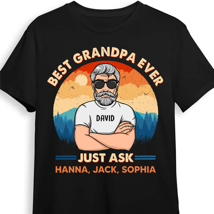 Personalized Gift For Dad Grandpa Shirt - Hoodie - Sweatshirt 24258 1