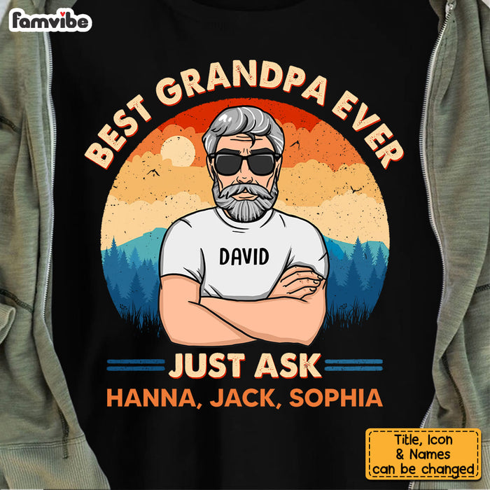 Personalized Gift For Dad Grandpa Shirt - Hoodie - Sweatshirt 24258 1