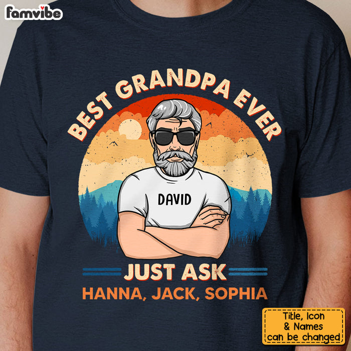 Personalized Gift For Dad Grandpa Shirt - Hoodie - Sweatshirt 24258 1
