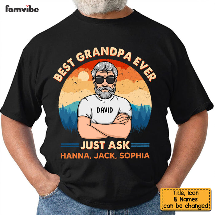 Personalized Gift For Dad Grandpa Shirt - Hoodie - Sweatshirt 24258 1