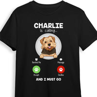 Personalized My Dog Is Calling Shirt - Hoodie - Sweatshirt 24259 thumb 1