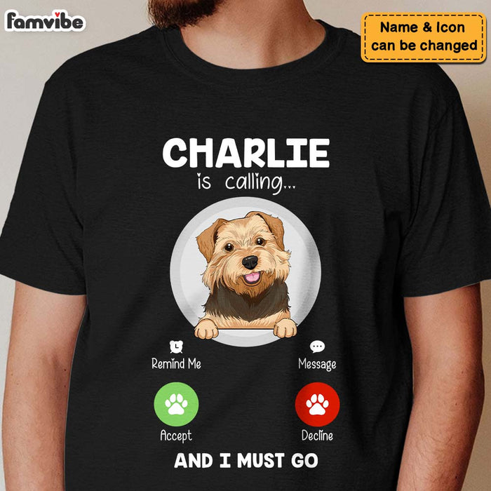 Personalized My Dog Is Calling Shirt - Hoodie - Sweatshirt 24259 1