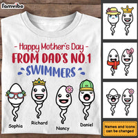 Personalized Happy Mother's Day From Sperm Funny Shirt - Hoodie - Sweatshirt 24261 thumb 1