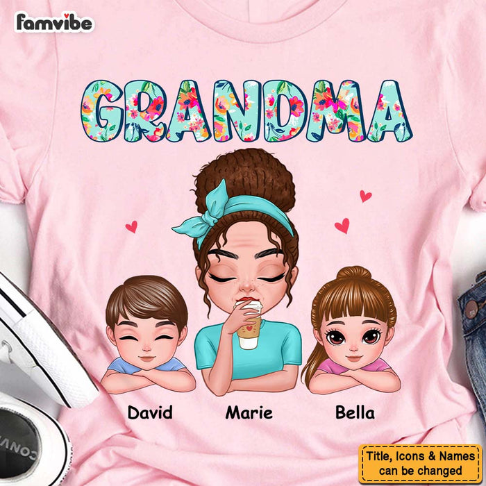 Personalized Gift For Grandma Shirt - Hoodie - Sweatshirt 24267 1