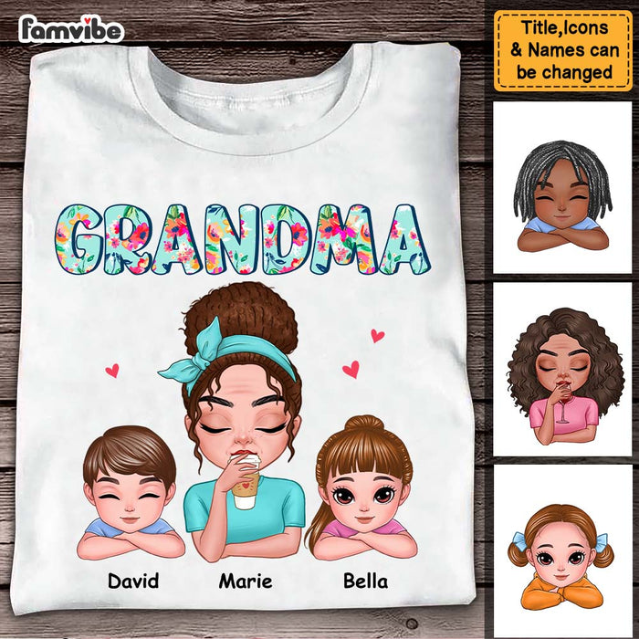 Personalized Gift For Grandma Shirt - Hoodie - Sweatshirt 24267 1