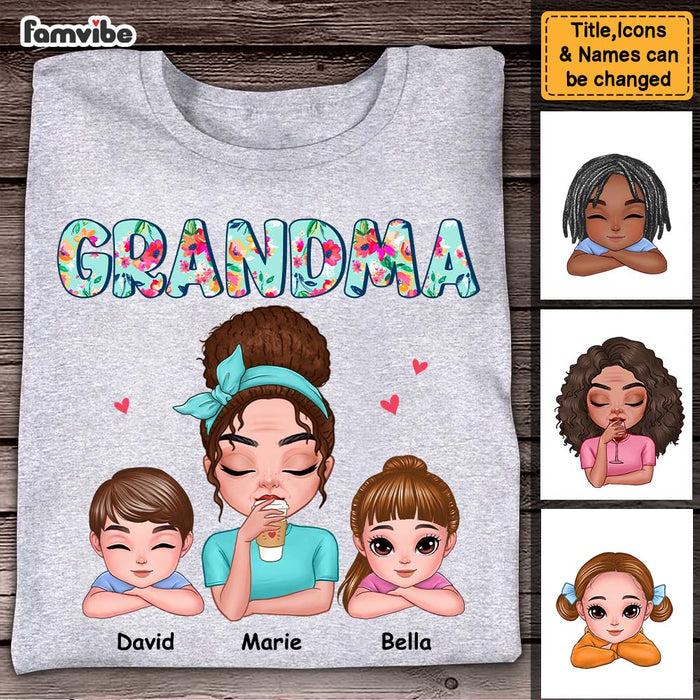 Personalized Gift For Grandma Shirt - Hoodie - Sweatshirt 24267 1