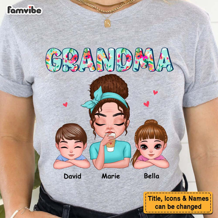 Personalized Gift For Grandma Shirt - Hoodie - Sweatshirt 24267 1