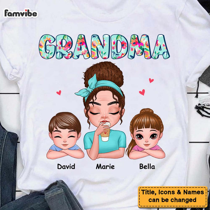 Personalized Gift For Grandma Shirt - Hoodie - Sweatshirt 24267 1
