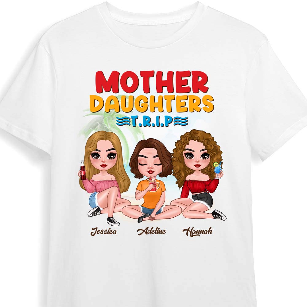 Personalized Mother And Daughter Trip Shirt 24269 Primary Mockup