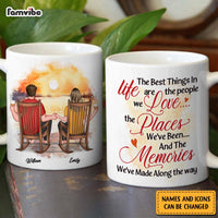 Personalized Gift For Couples The Memories We've Made  Along The Way Mug 31202 thumb 1