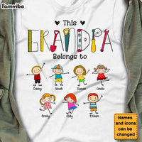 Personalized Tool This Dad Belongs To Shirt - Hoodie - Sweatshirt 24280 thumb 1