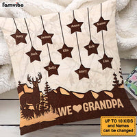 Personalized Gift For Grandpa Mountain Star Pillow 24283 thumb 1