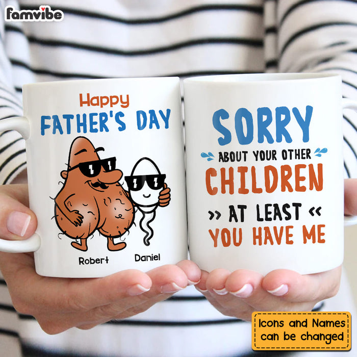 Personalized Gift Sorry About Your Other Children Mug 24285 1