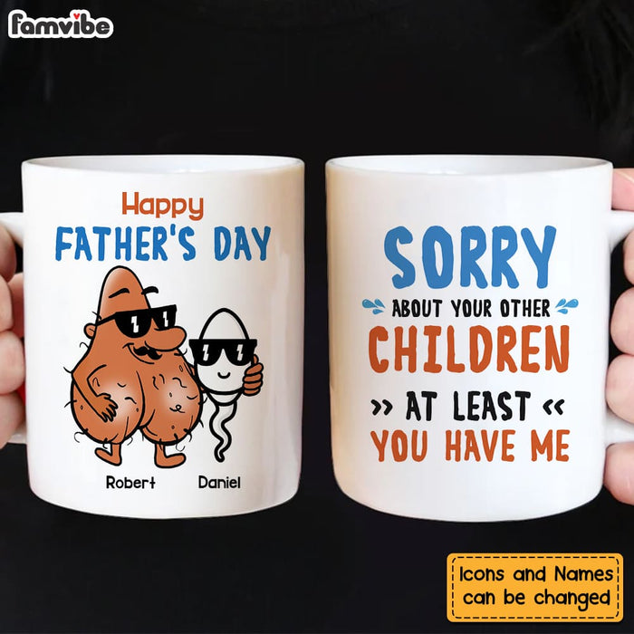 Personalized Gift Sorry About Your Other Children Mug 24285 1