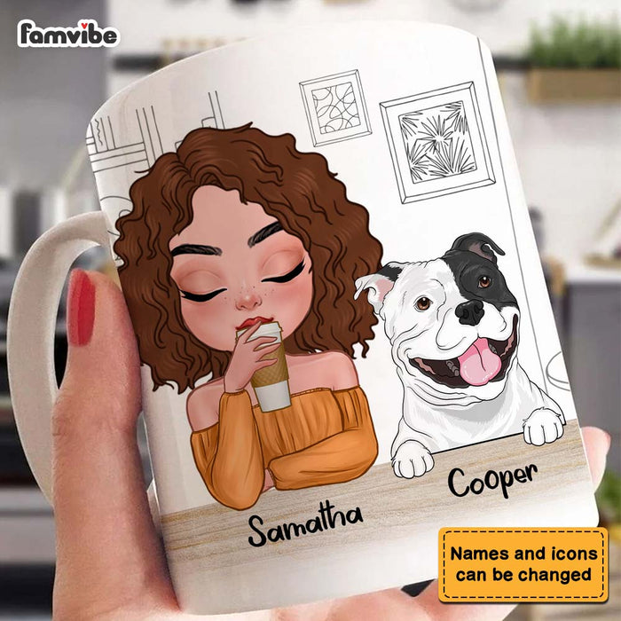 Personalized All I Need Is Coffee And My Dog Mug 24286 1